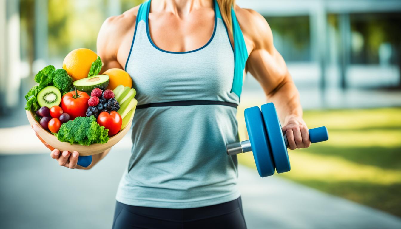 Diet seimbang  dalam olahraga kesehatan