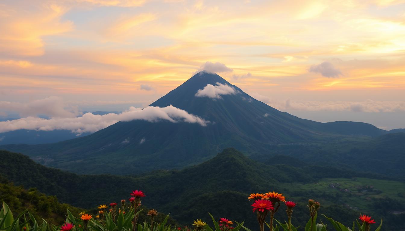 Keindahan Gunung Sinabung