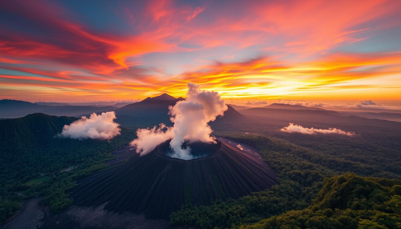 Deretan gunung api yang paling aktif di Indonesia