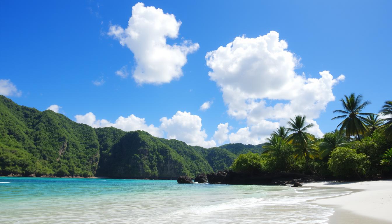 Keindahan Pantai Pasir Putih Watukarung, Pacitan