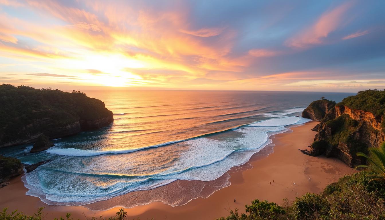 Keindahan Pantai Suluban