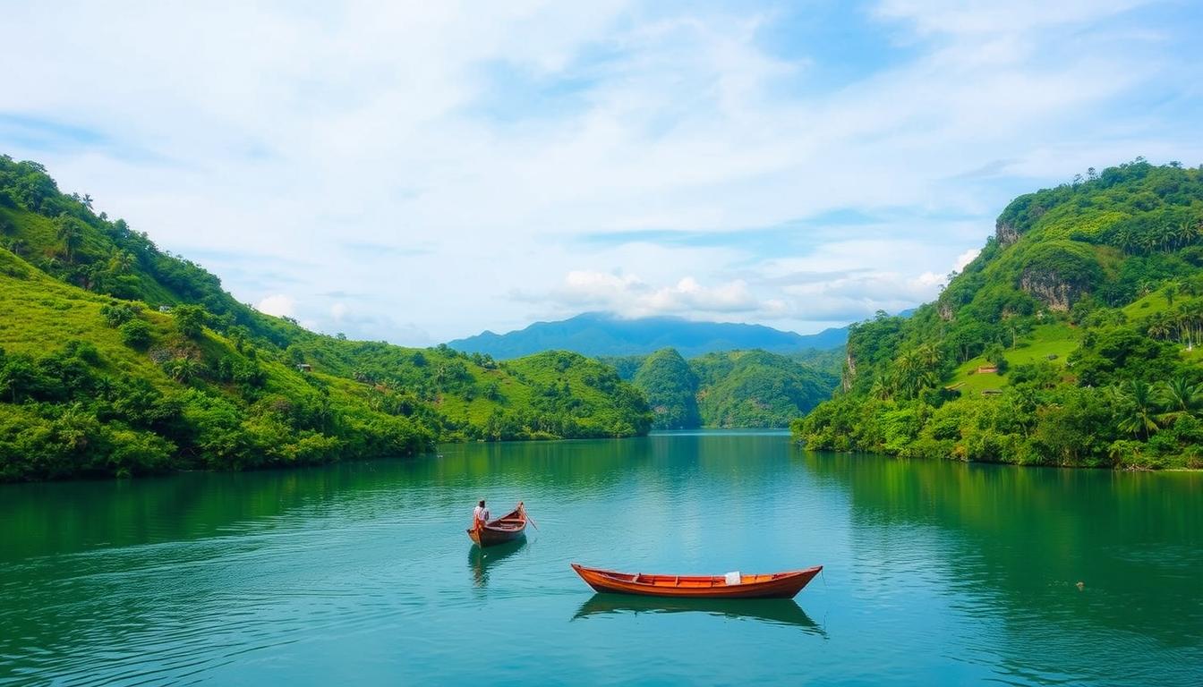 Keindahan Danau Sidenreng