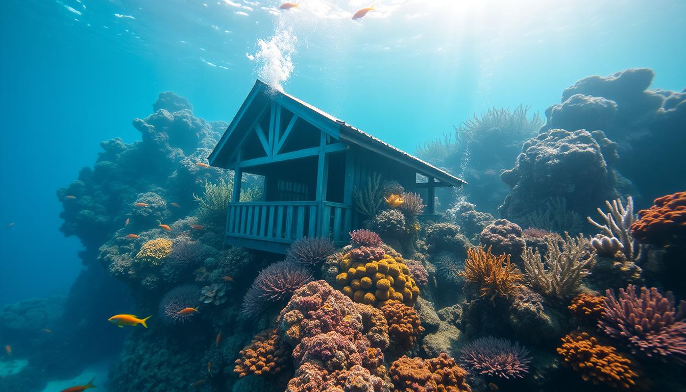 Menyaksikan Pernak-pernik Biota Laut di Taman Laut, Coral House Banyuwangi