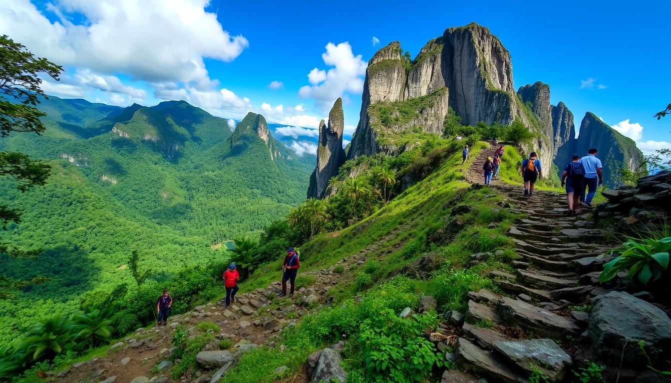 Serunya Mendaki Gunung Halau-Halau Kalsel, Jalurnya Menantang tapi Bikin Puas